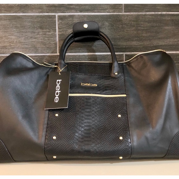 bebe duffle bag